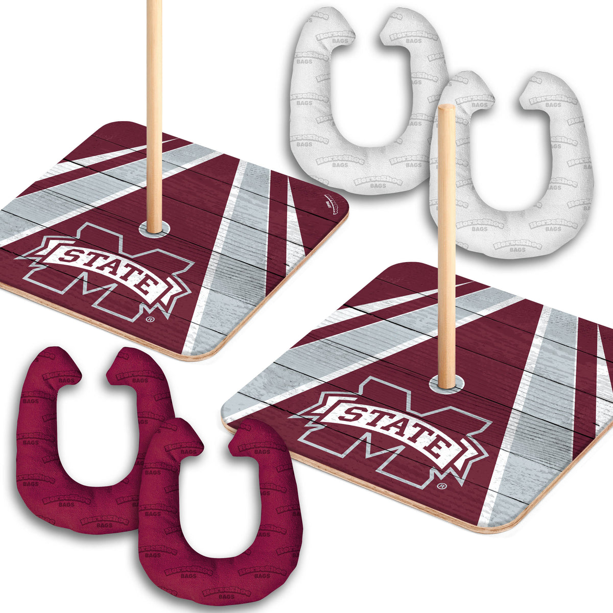 Mississippi State Bulldogs Horseshoe Bag Game