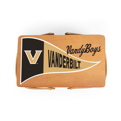 Vanderbilt Commodores Poppy Personal Picnic Basket