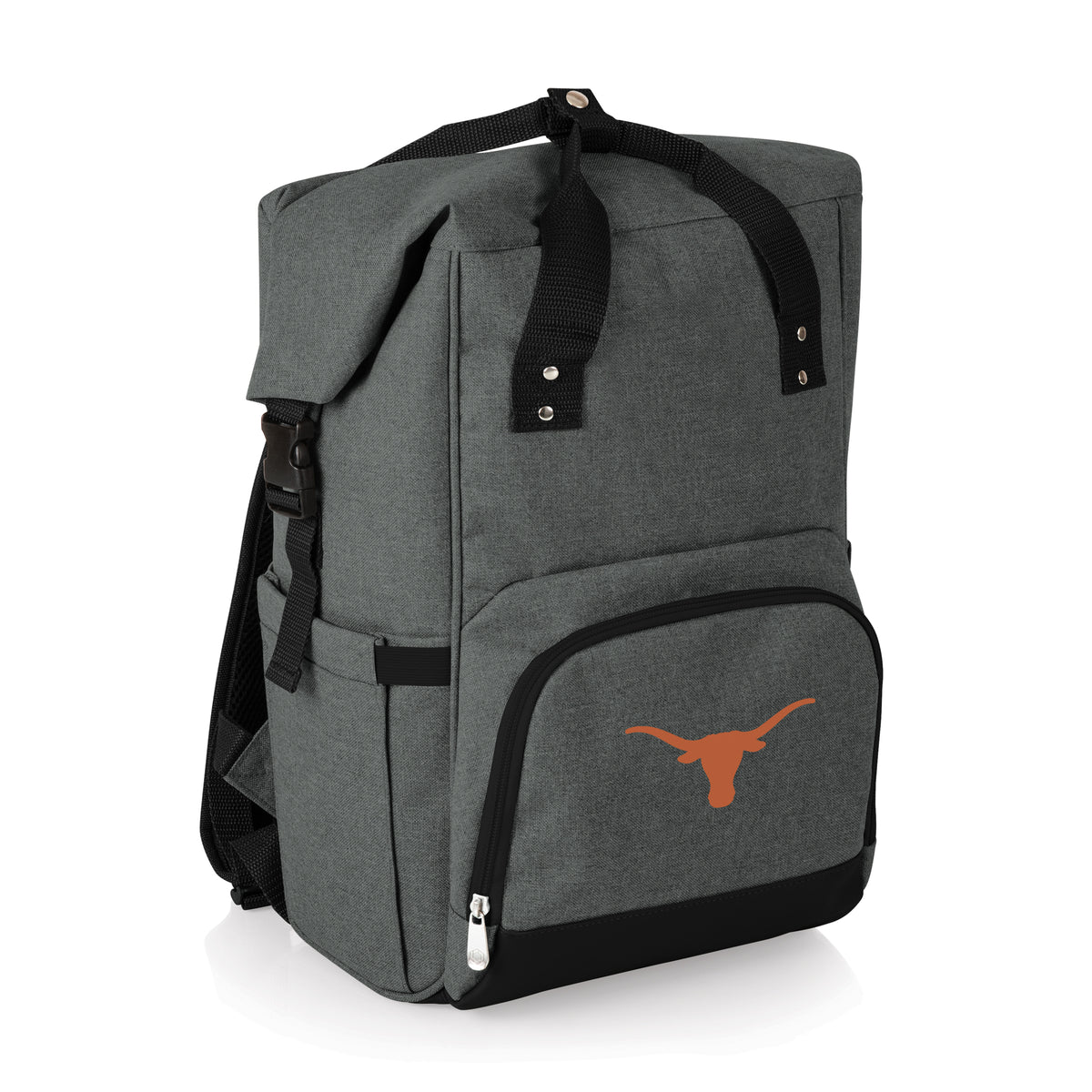 Texas Longhorns On The Go Roll-Top Backpack Cooler
