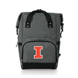 Illinois Fighting Illini On The Go Roll-Top Cooler Backpack