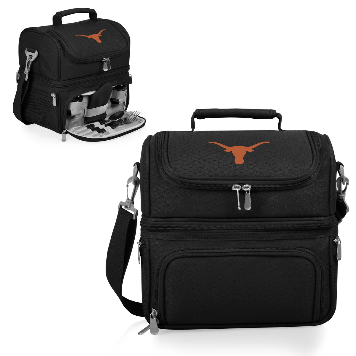 Texas Longhorns Pranzo Lunch Bag Cooler with Utensils