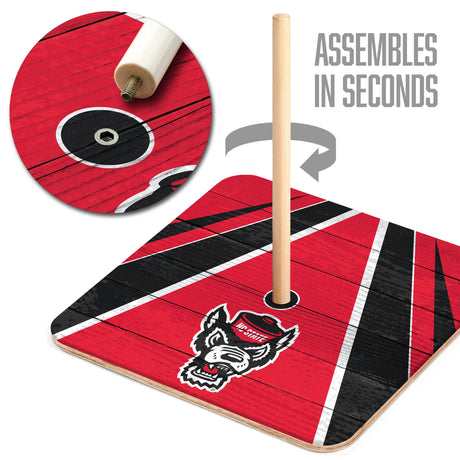 NC State Wolfpack Horseshoe Bag Game
