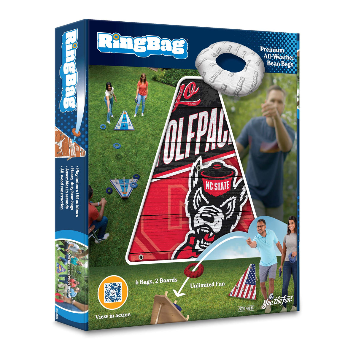 NC State Wolfpack Ring Bag Game