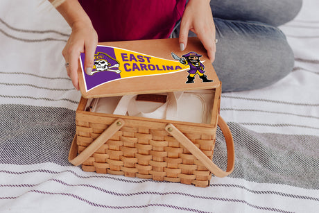 East Carolina Pirates Poppy Personal Picnic Basket
