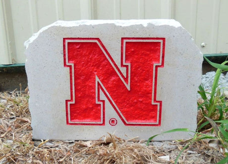 Show your love for the Nebraska Huskers when you add this Engraved Limestone Decorative Stone to your collection.