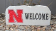Show your love for the Nebraska Huskers when you add this Engraved Limestone Decorative Stone to your collection.