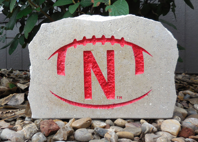 Show your love for the Nebraska Huskers when you add this Engraved Limestone Decorative Stone to your collection.