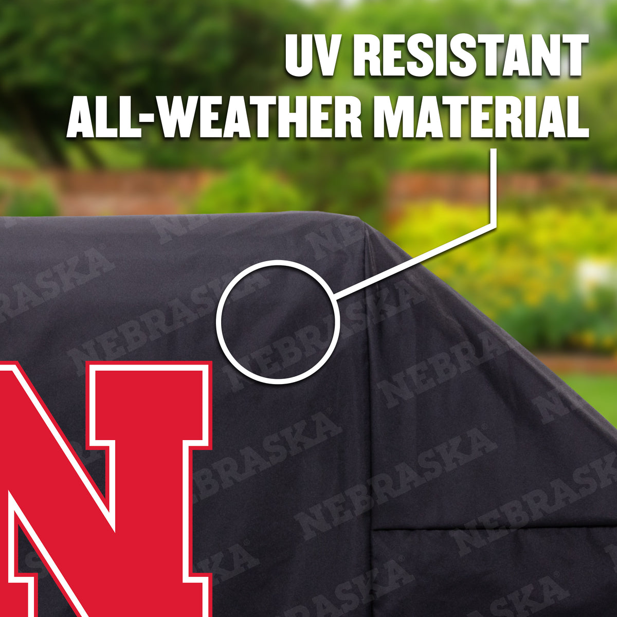 Nebraska Huskers Heavy Duty Grill Cover