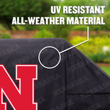 Nebraska Huskers Heavy Duty Grill Cover