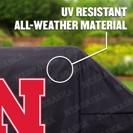 Nebraska Huskers Heavy Duty Grill Cover