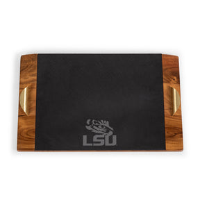 LSU Tigers Covina Acacia and Slate Serving Tray