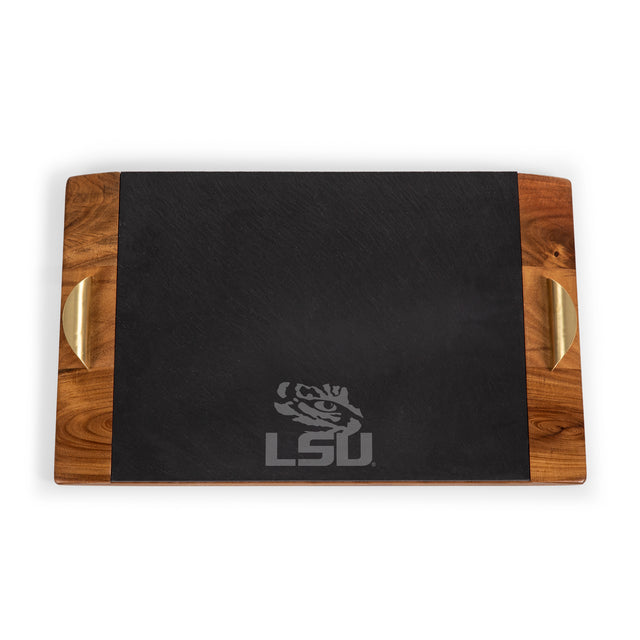 LSU Tigers Covina Acacia and Slate Serving Tray