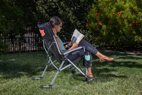 Auburn Tigers Outdoor Rocking Camp Chair