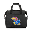 Kansas Jayhawks On The Go Lunch Bag Cooler - Black
