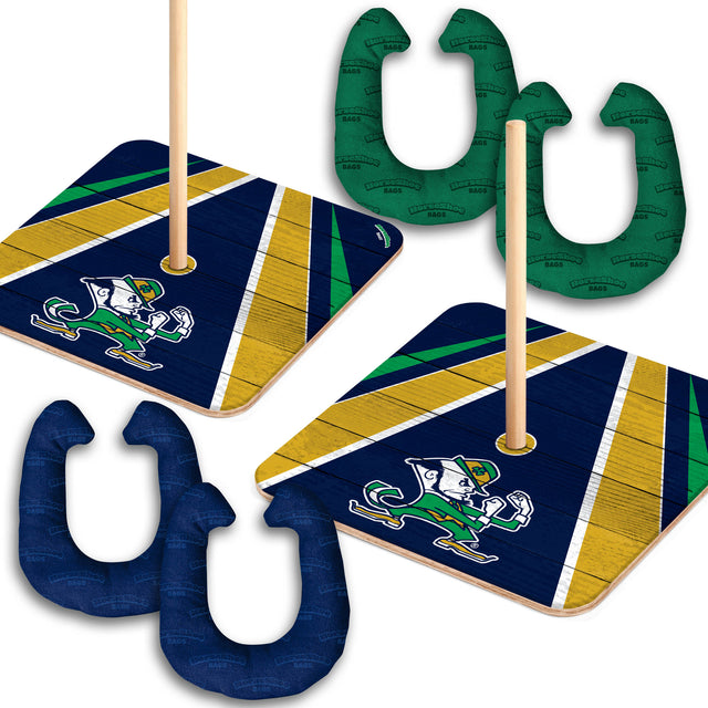 Notre Dame Fighting Irish Horseshoe Bag Game