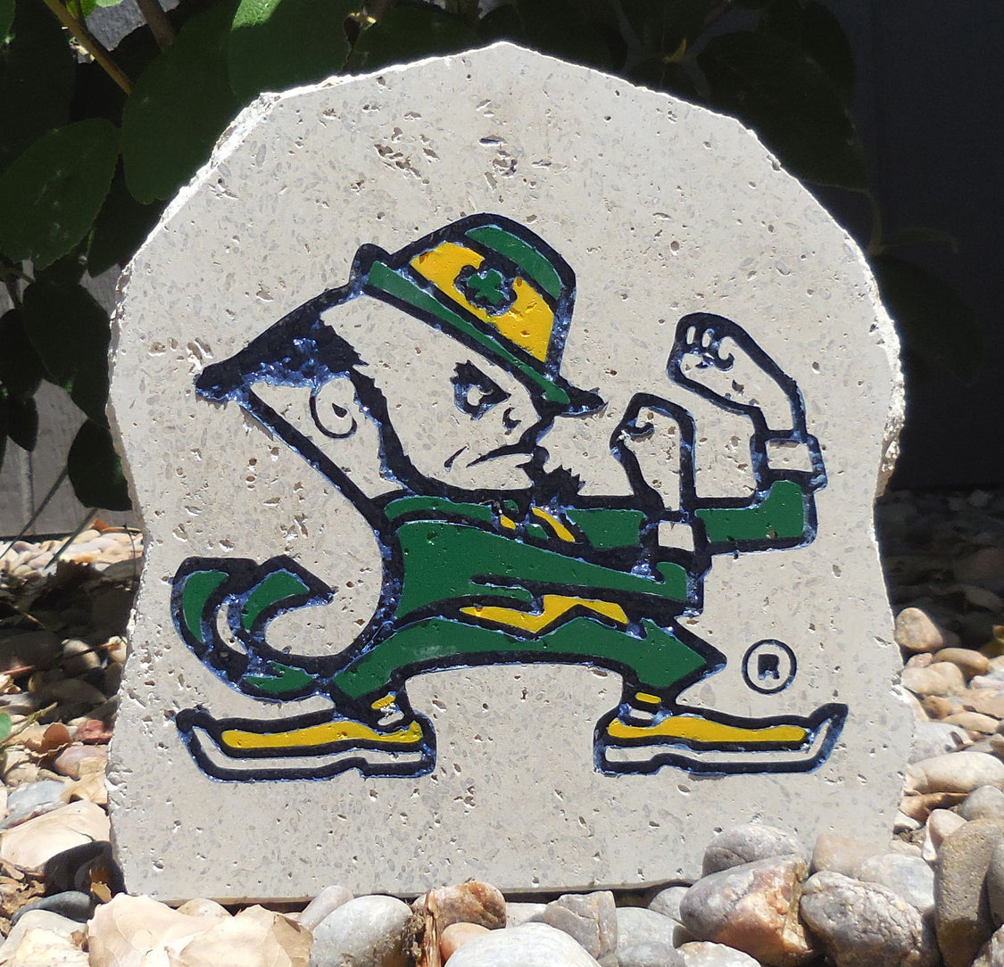 Notre Dame Fighting Irish Decorative Stone Logo 7 – College Logo Stuff