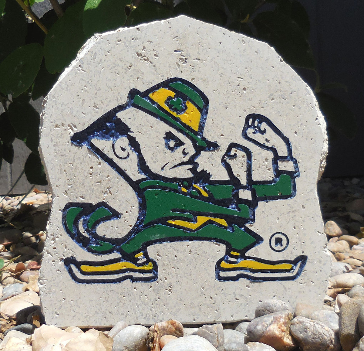 Notre Dame Fighting Irish Decorative Stone Logo 7 – College Logo Stuff