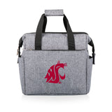 Washington State Cougars On The Go Lunch Bag Cooler - Gray