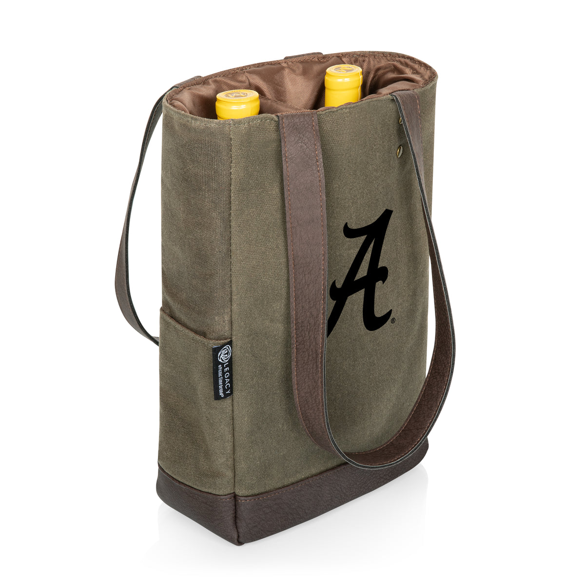 Alabama Crimson Tide 2 Bottle Insulated Wine Cooler Bag