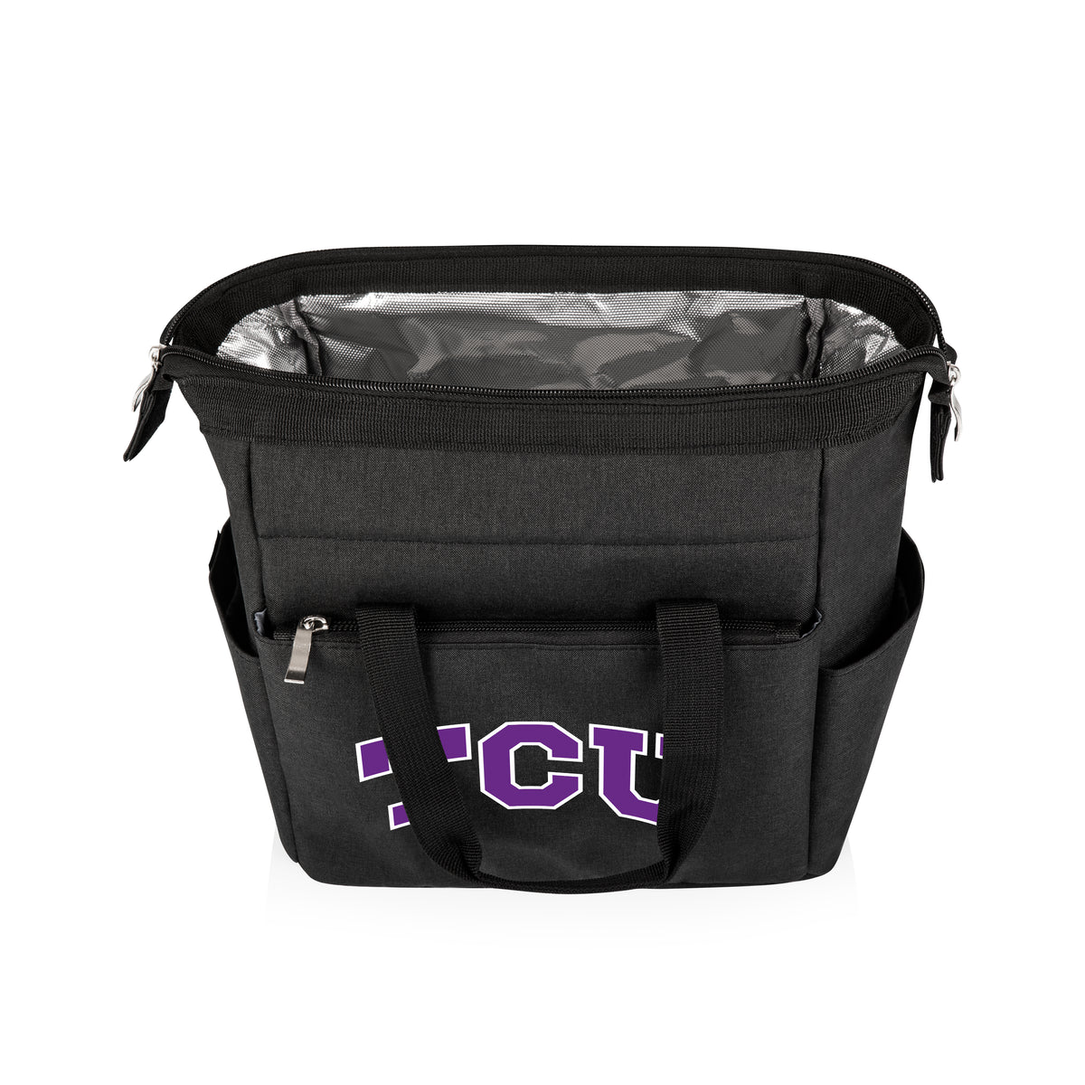 TCU Horned Frogs On The Go Lunch Bag Cooler - Black