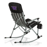 Washington Huskies Outdoor Rocking Camp Chair