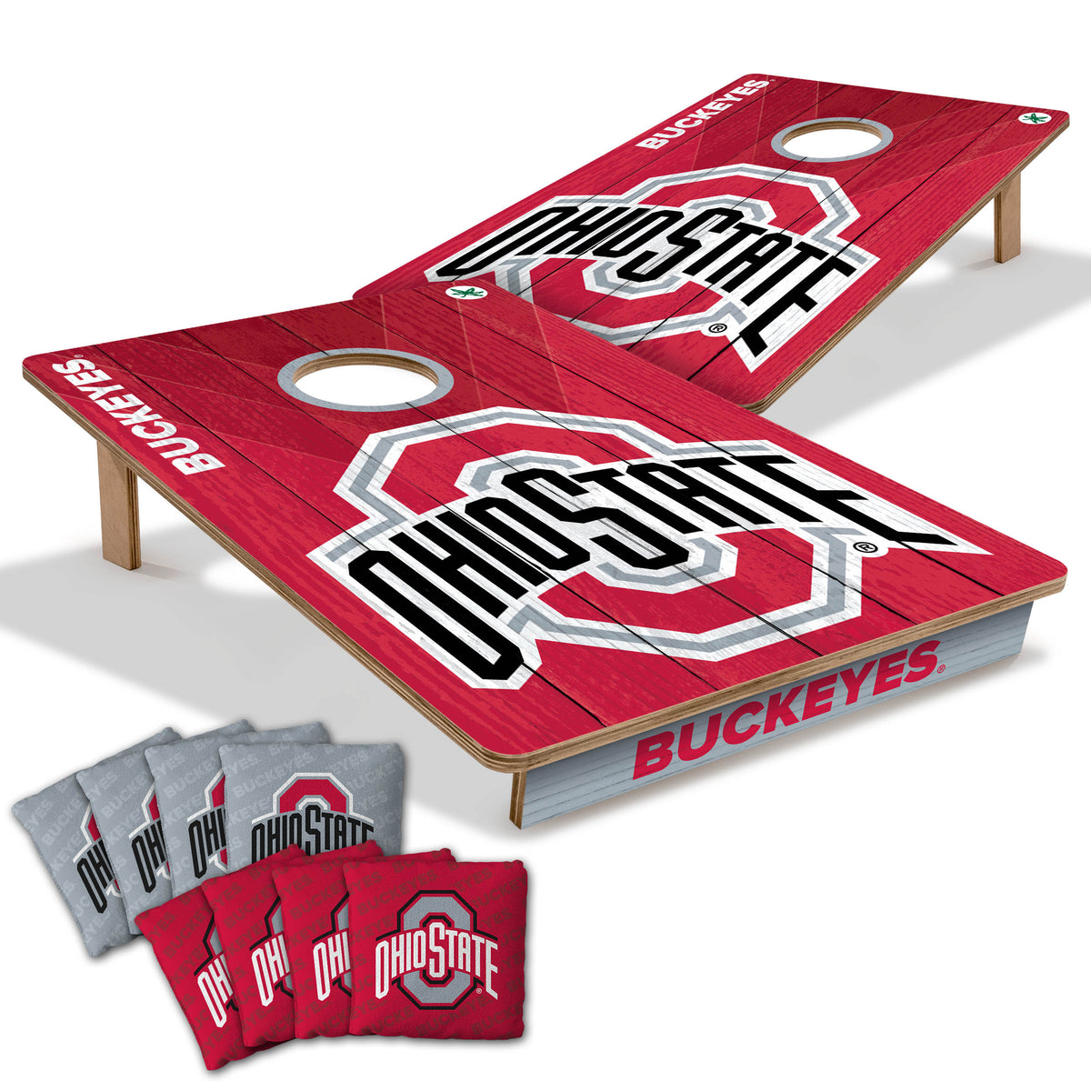 Ohio State Buckeyes 2x3 All Wood Cornhole Game Set