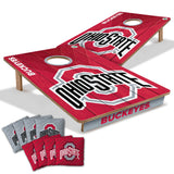 Ohio State Buckeyes 2x3 All Wood Cornhole Game Set