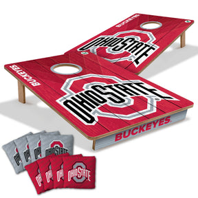 Ohio State Buckeyes 2x3 All Wood Cornhole Game Set