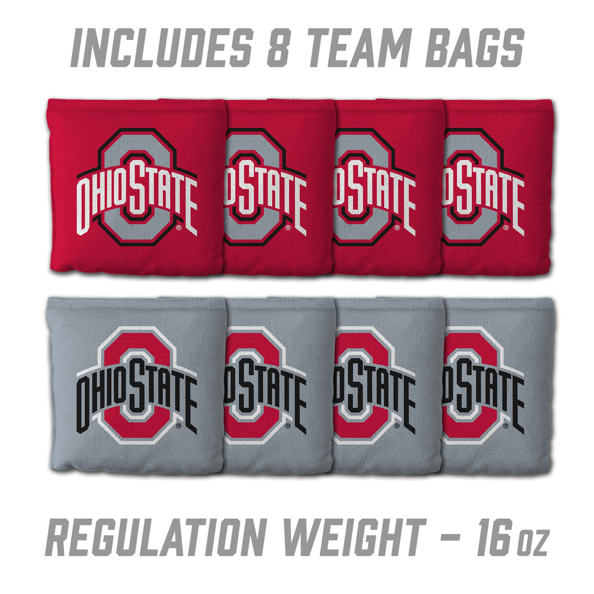 Ohio State Buckeyes 2x3 MDF Cornhole Game Set