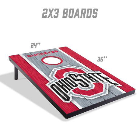 Ohio State Buckeyes 2x3 MDF Cornhole Game Set