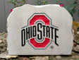 Show your love for the Ohio State Buckeyes when you add this Engraved Limestone Decorative Stone to your collection.