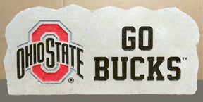 Show your love for the Ohio State Buckeyes when you add this Engraved Limestone Decorative Stone to your collection.