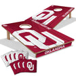 Oklahoma Sooners 2x3 All Wood Cornhole Game Set