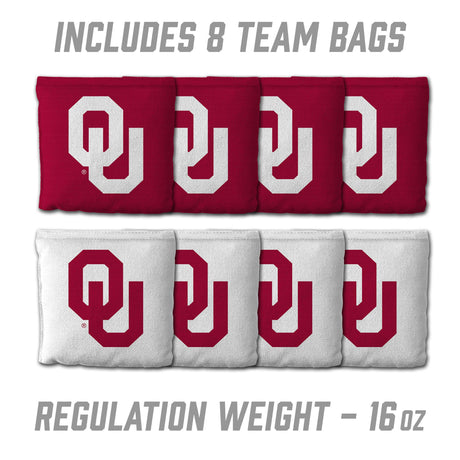 Oklahoma Sooners 2x3 MDF Cornhole Game Set