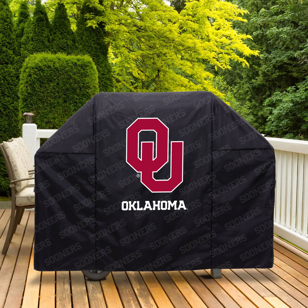 Ohio State Buckeyes Heavy Duty Grill Cover