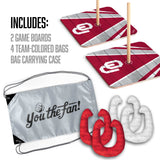 Oklahoma Sooners Horseshoe Bag Game