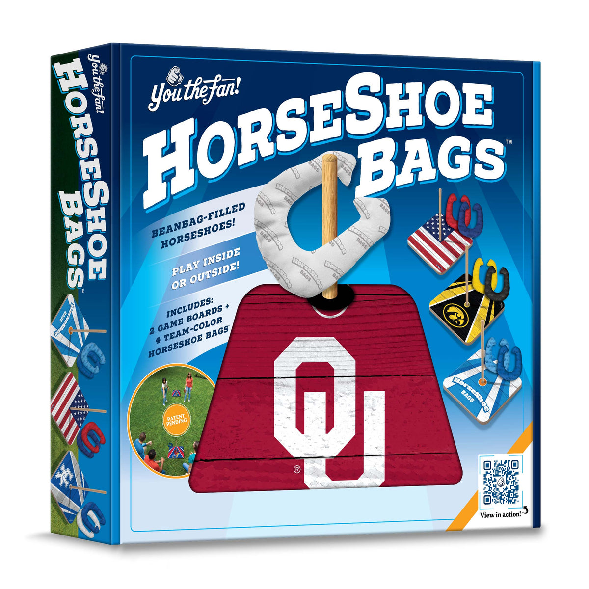 Oklahoma Sooners Horseshoe Bag Game