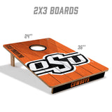 Oklahoma State Cowboys 2x3 All Wood Cornhole Game Set