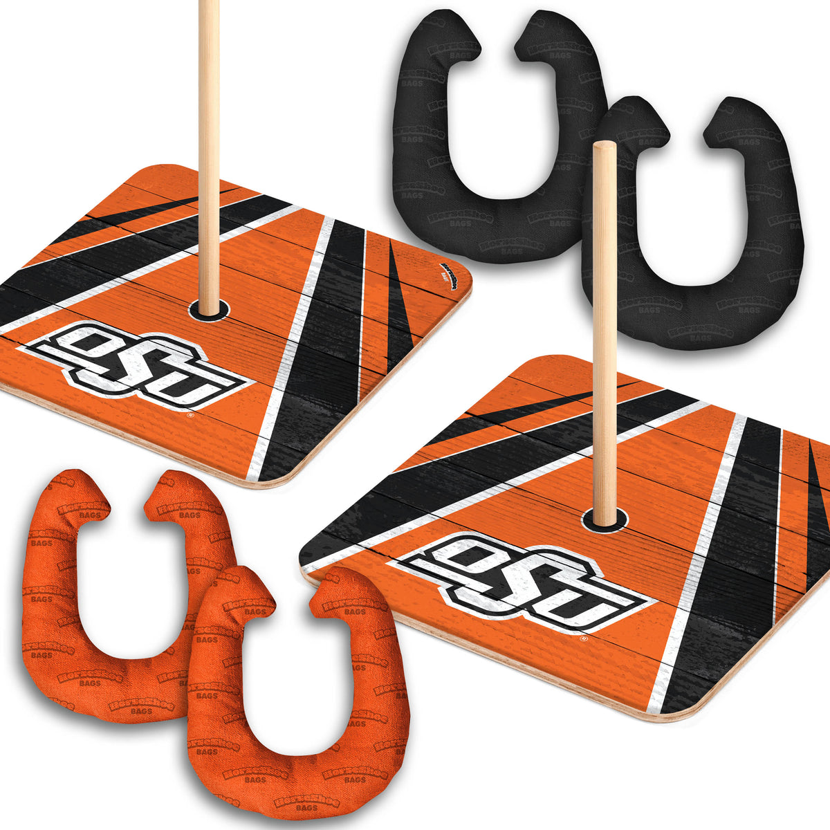 Oklahoma State Cowboys Horseshoe Bag Game