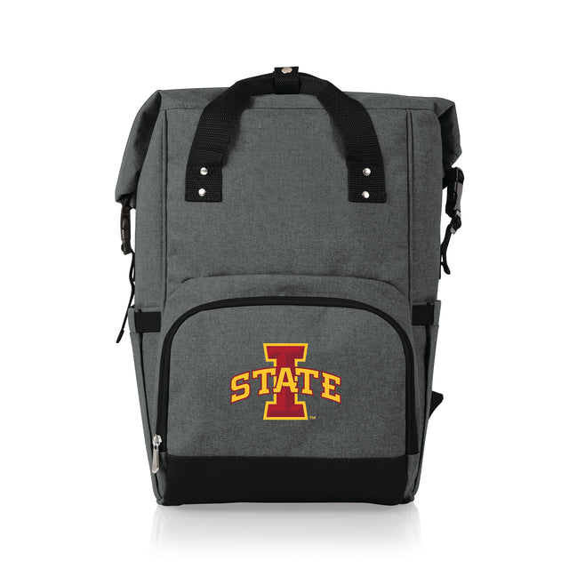 Iowa State Cyclones On The Go Roll-Top Cooler Backpack