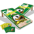 Oregon Ducks 2x4 All Wood Cornhole Game Set