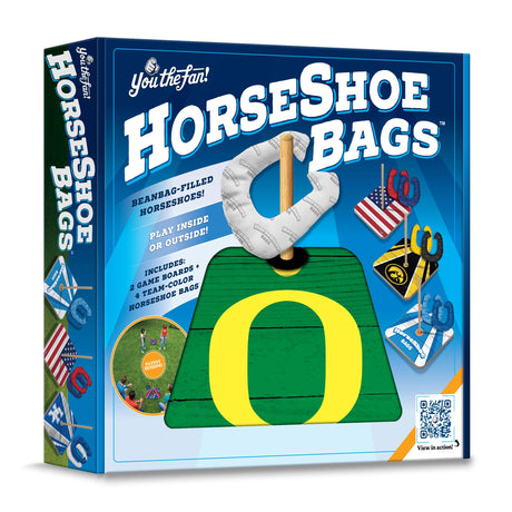 Oregon Ducks Horseshoe Bag Game