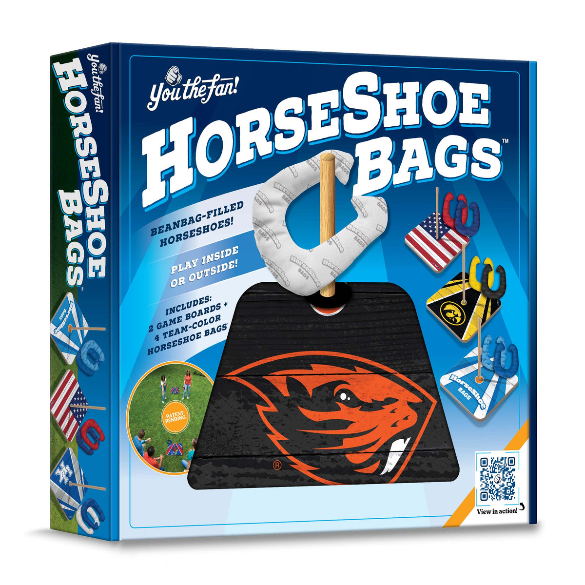 Oregon State Beavers Horseshoe Bag Game