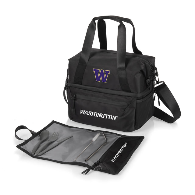 Washington Huskies Eco-Friendly Lunch Bag Cooler with Utensils