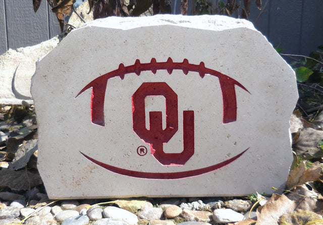 Show your love for the Oklahoma Sooners when you add this Engraved Limestone Decorative Stone to your collection.