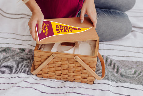 Arizona State Sun Devils Poppy Personal Picnic Basket
