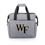 Wake Forest Demon Deacons On The Go Lunch Bag Cooler - Gray