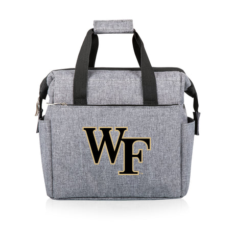 Wake Forest Demon Deacons On The Go Lunch Bag Cooler - Gray