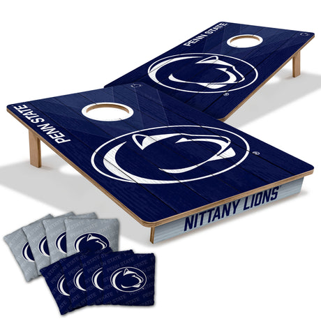Penn State Nittany Lions 2x3 All Wood Cornhole Game Set