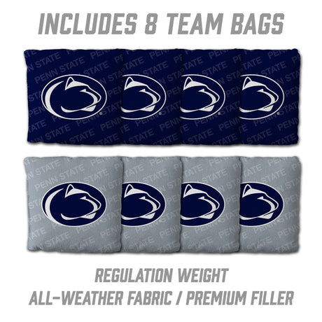 Penn State Nittany Lions 2x4 All Wood Cornhole Game Set